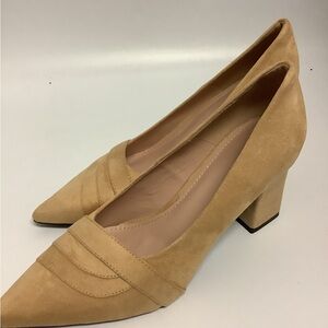 NWT Ermonn | Beige Heels